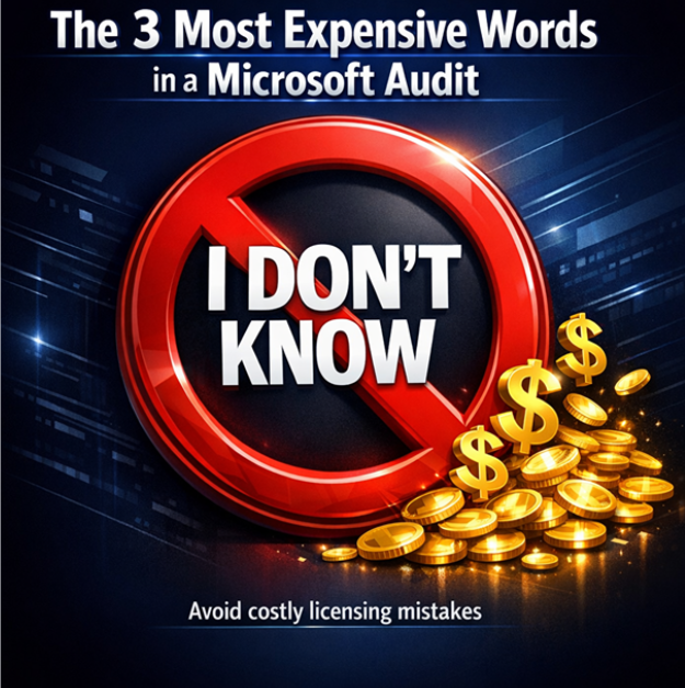 How to Avoid the Three Most Expensive Words in a Microsoft Audit